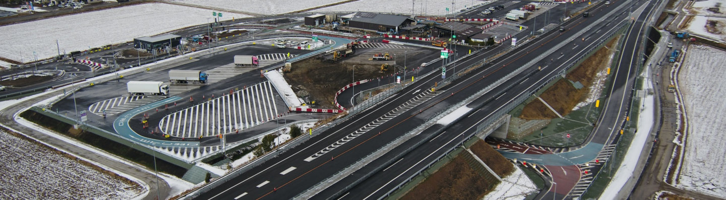 常磐自動車道鳥の海工事